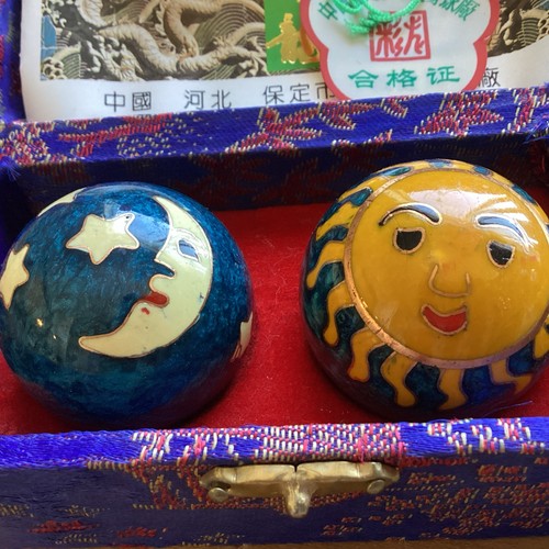 Vintage blue chinese - blue,
